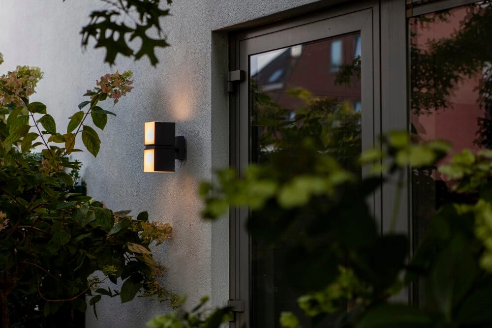 Black designer wall lamp Cuba Reddot Award Lutec 6939412011561