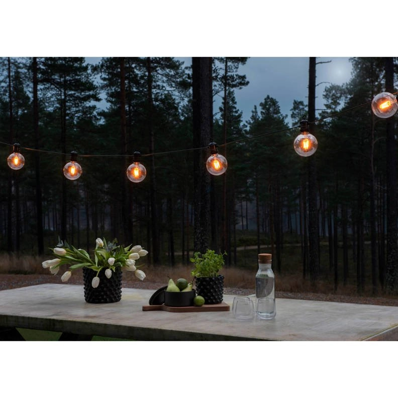 Dimmable cord lighting Partylight with 10 lamps KonstSmide 7318302393809