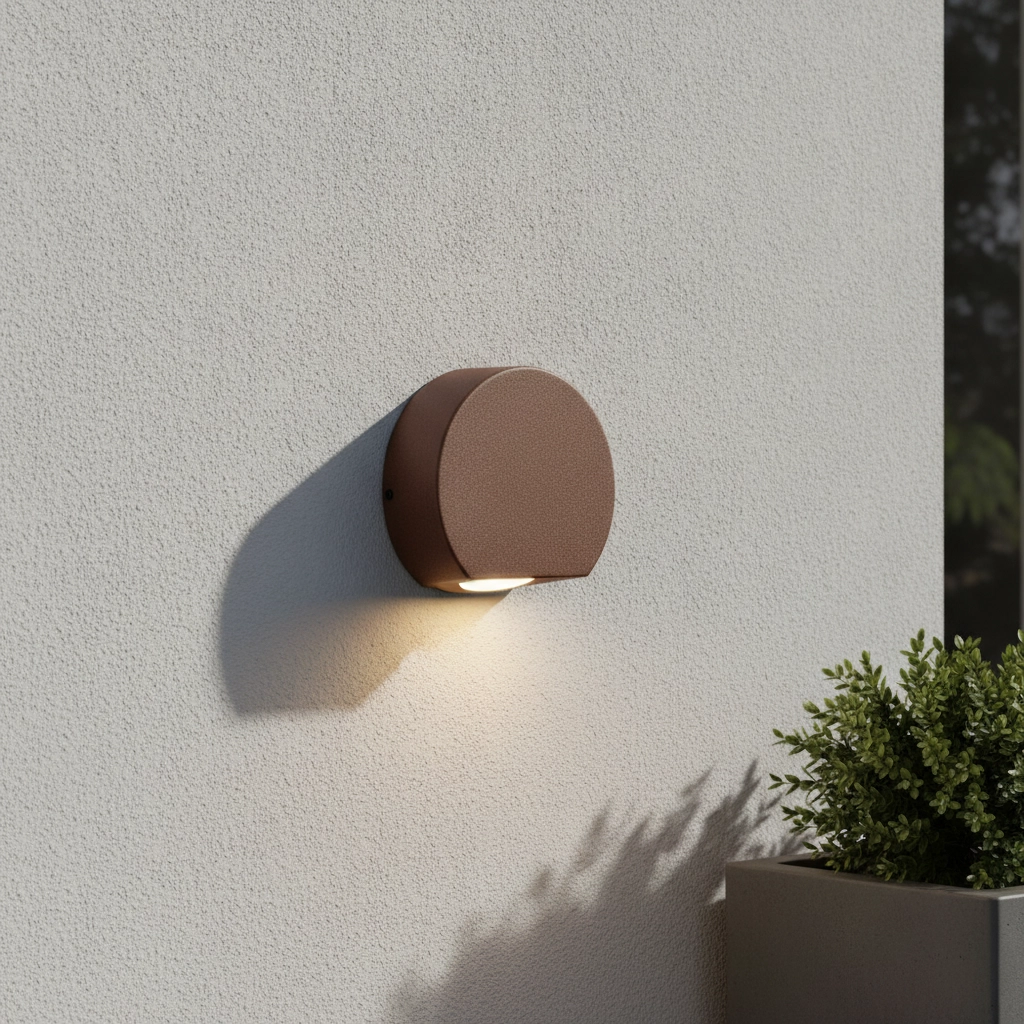 Design wall lamp Sango Rusty brown