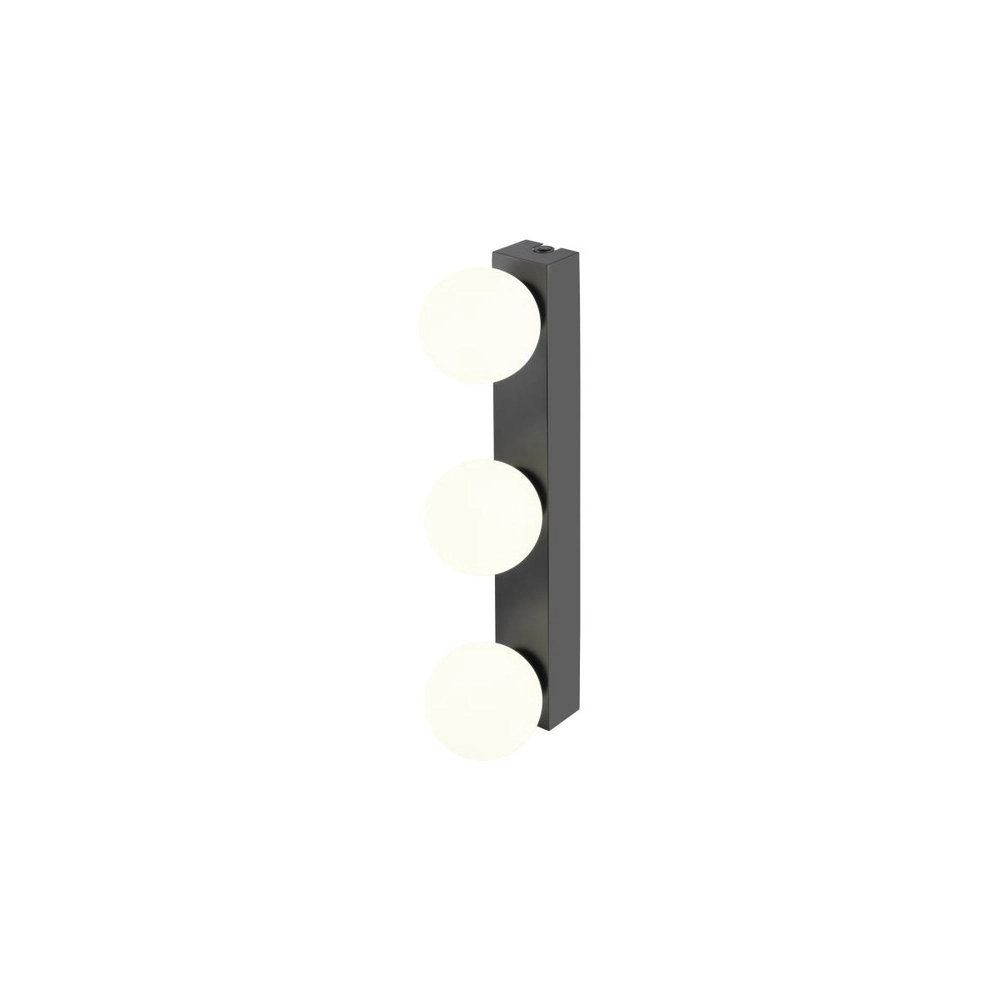 Wall lamp Sun Mirror 4-light black SLV 4024163318303