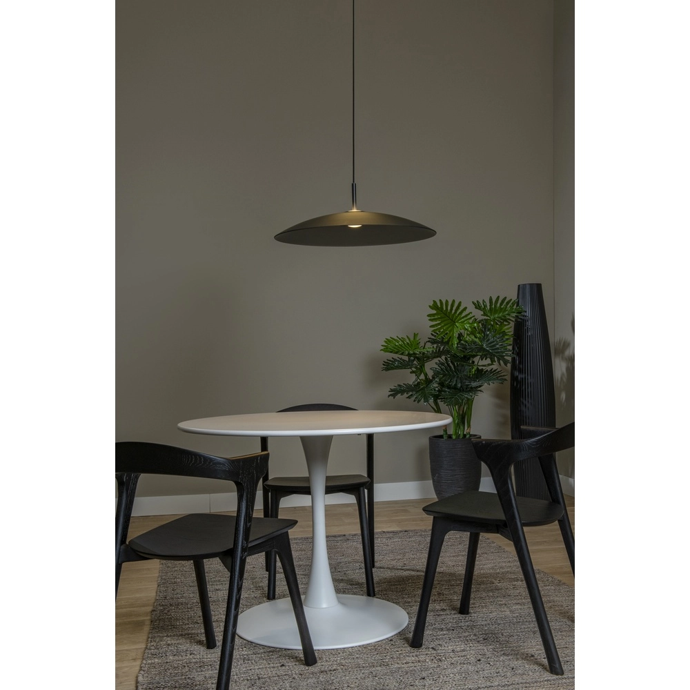 Sleek pendant lamp Menga Ø 60cm smoke glass Premium by Lucide 5411212251176