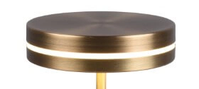 LED table lamp Franklin Old brass Trio 4017807525373