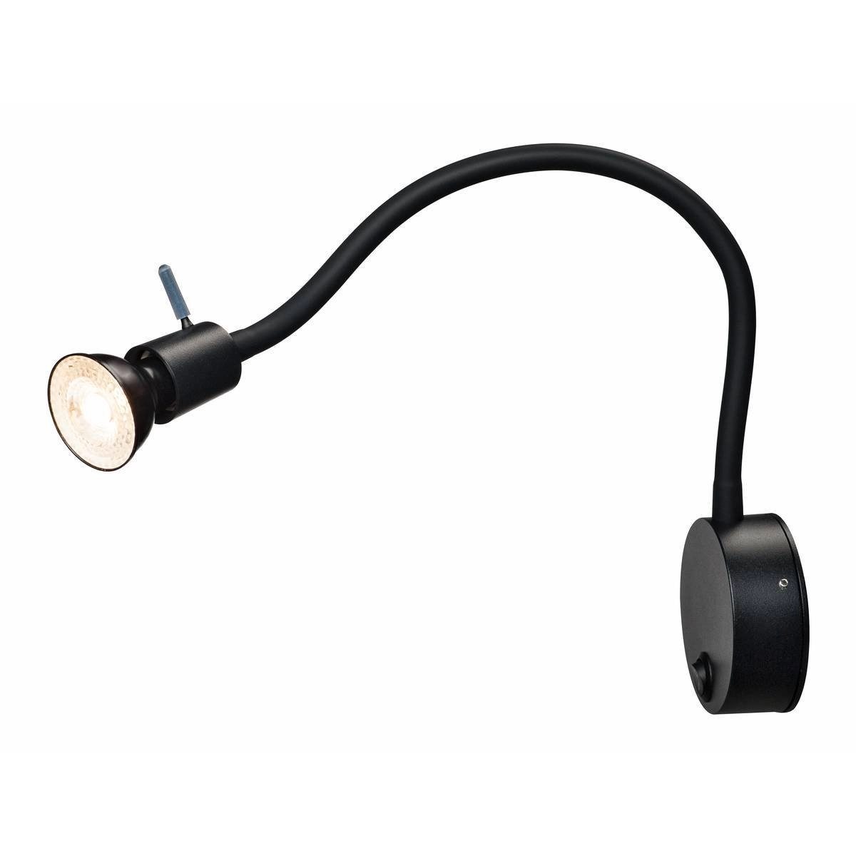 Flexible reading lamp Dio Flex black