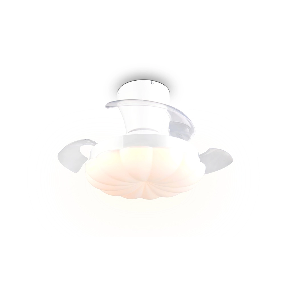 Ceiling fan Boras white Ø 60cm Trio 4017807690514