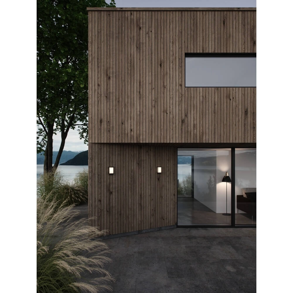 Modern outdoor lamp Nestor black Nordlux 5701581464889