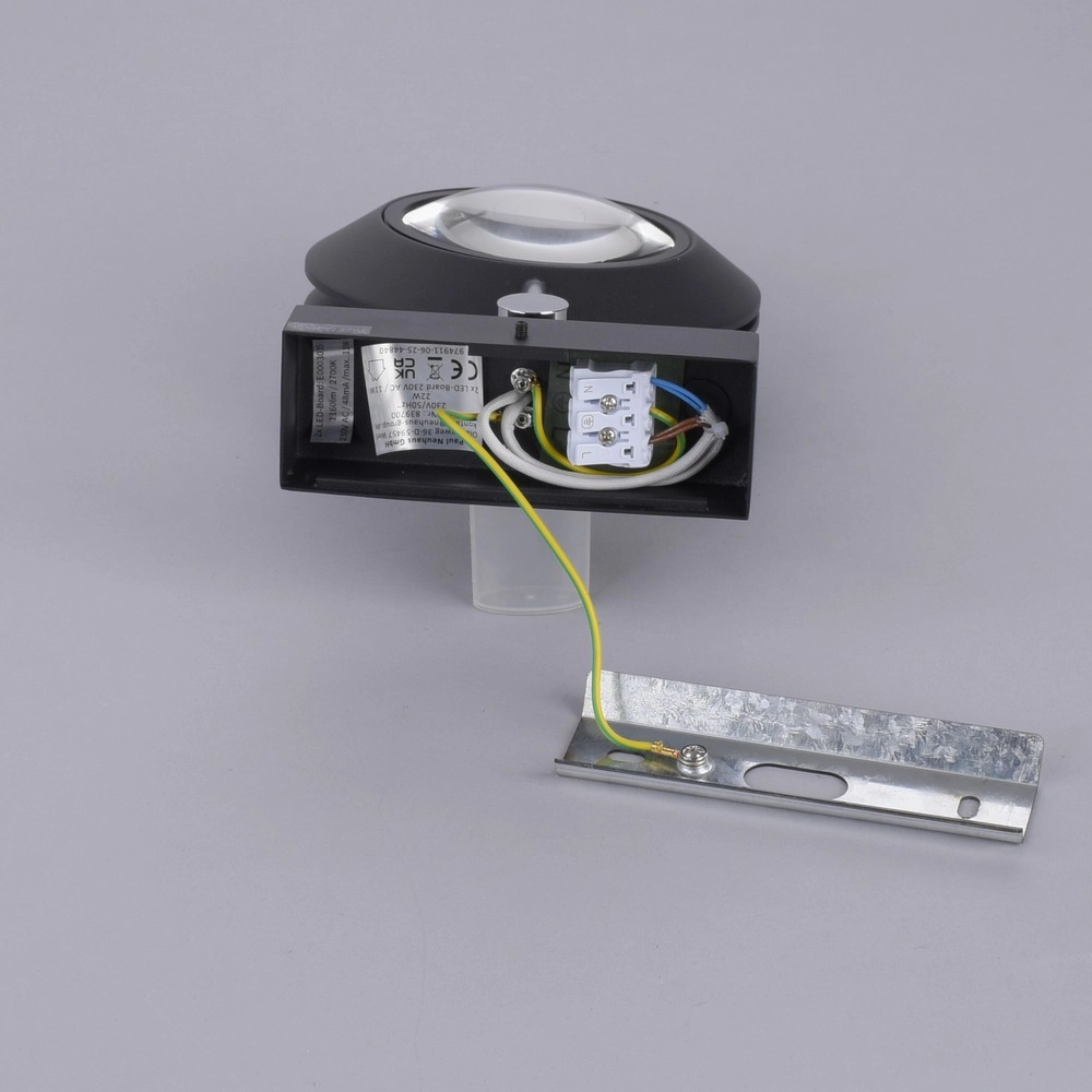 2L led wall light Pure Oculis black pearl Paul Neuhaus 4012248397008