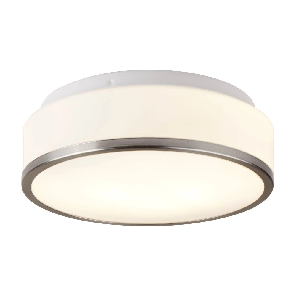 Bathroom lamp Discs Ø 28cm silver