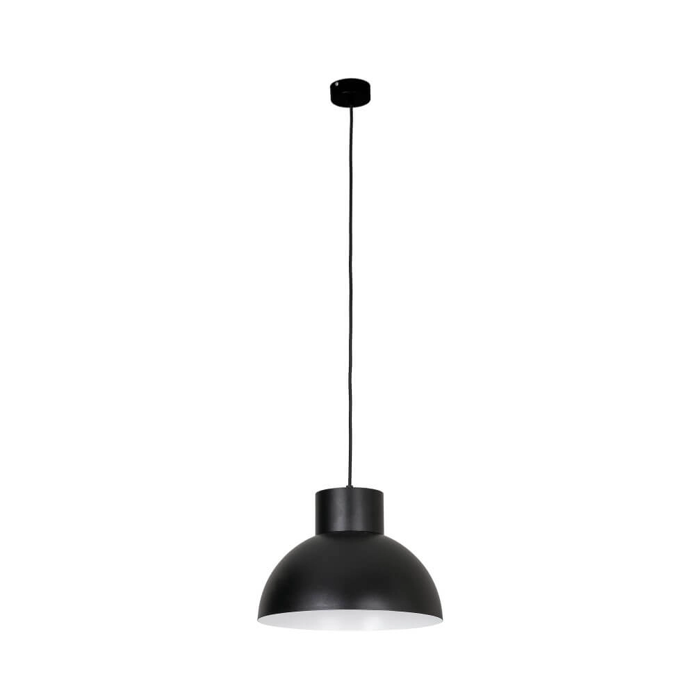 Black hanging lamp Works Ø 33cm Lyora 5903139661393