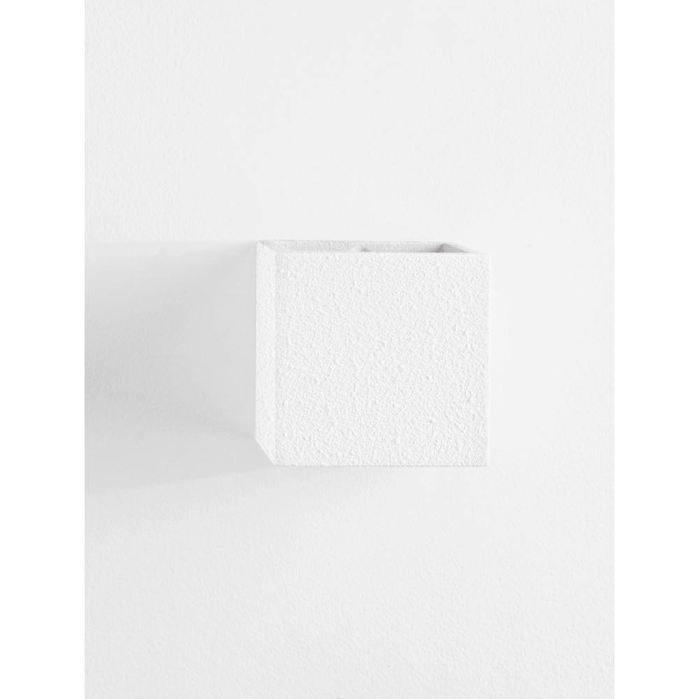 Square wall lamp Sensia white 11.5cm Lyora 5212017479303