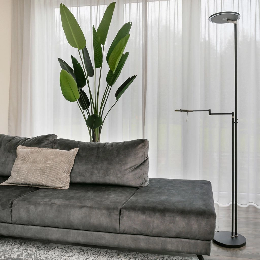 Modern reading lamp Turound Black Steinhauer 8712746132106