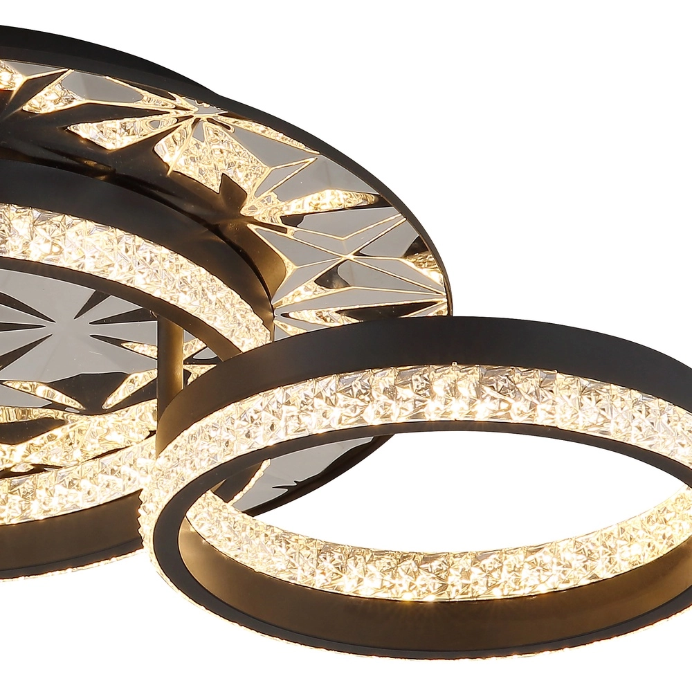 Design ceiling lamp Della Ii Black Globo 9007371578191