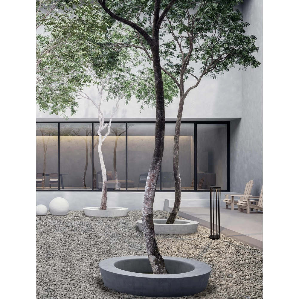 Garden lamp design Nereus L anthracite Lyora 5212017449498