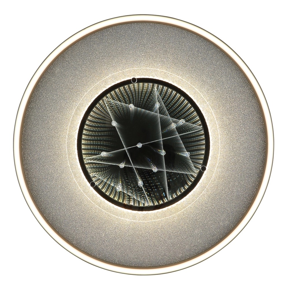 Ceiling lamp Mirrora black Ø 51,5cm Globo 9007371569854