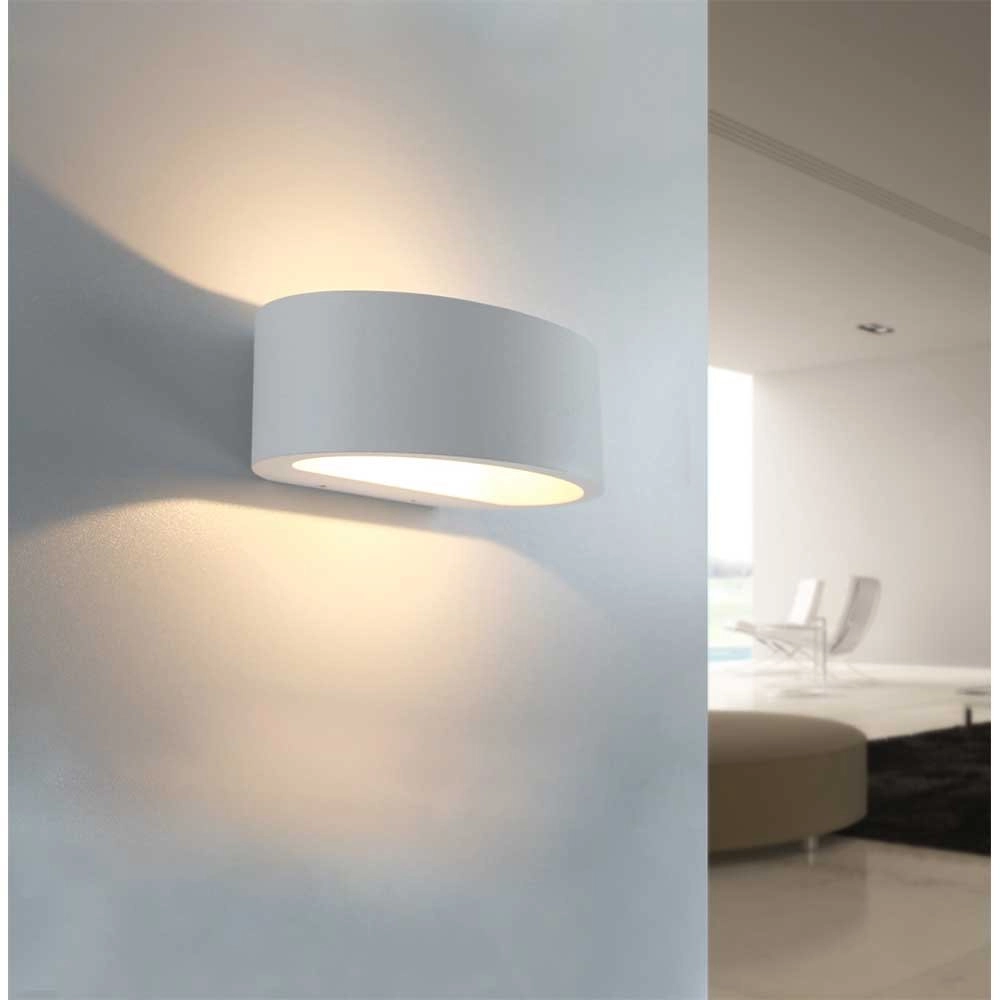 White wall spot Sharp 19cm - white Artdelight 8719831733842