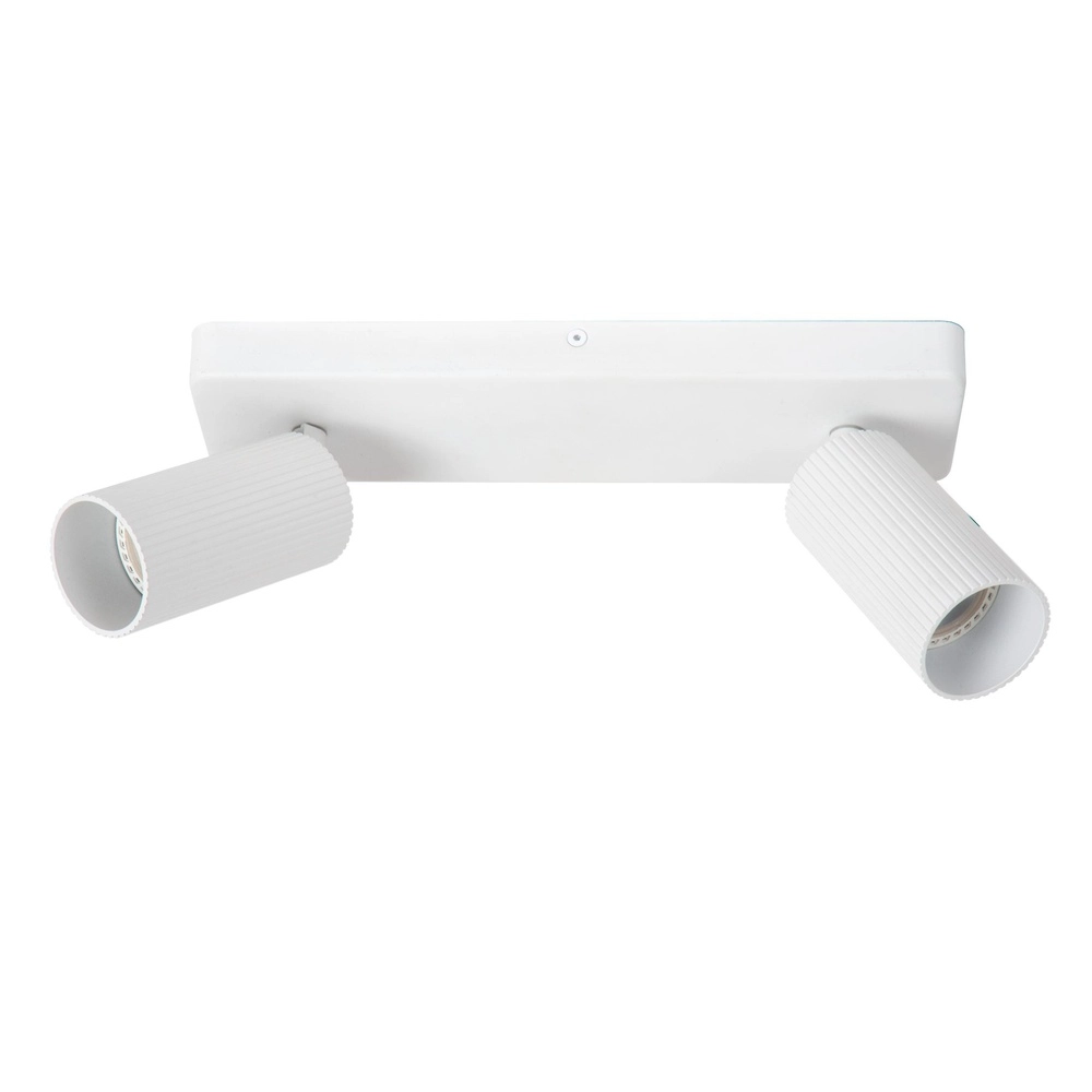 Surface-mounted ceiling spot Clubs 2-light white