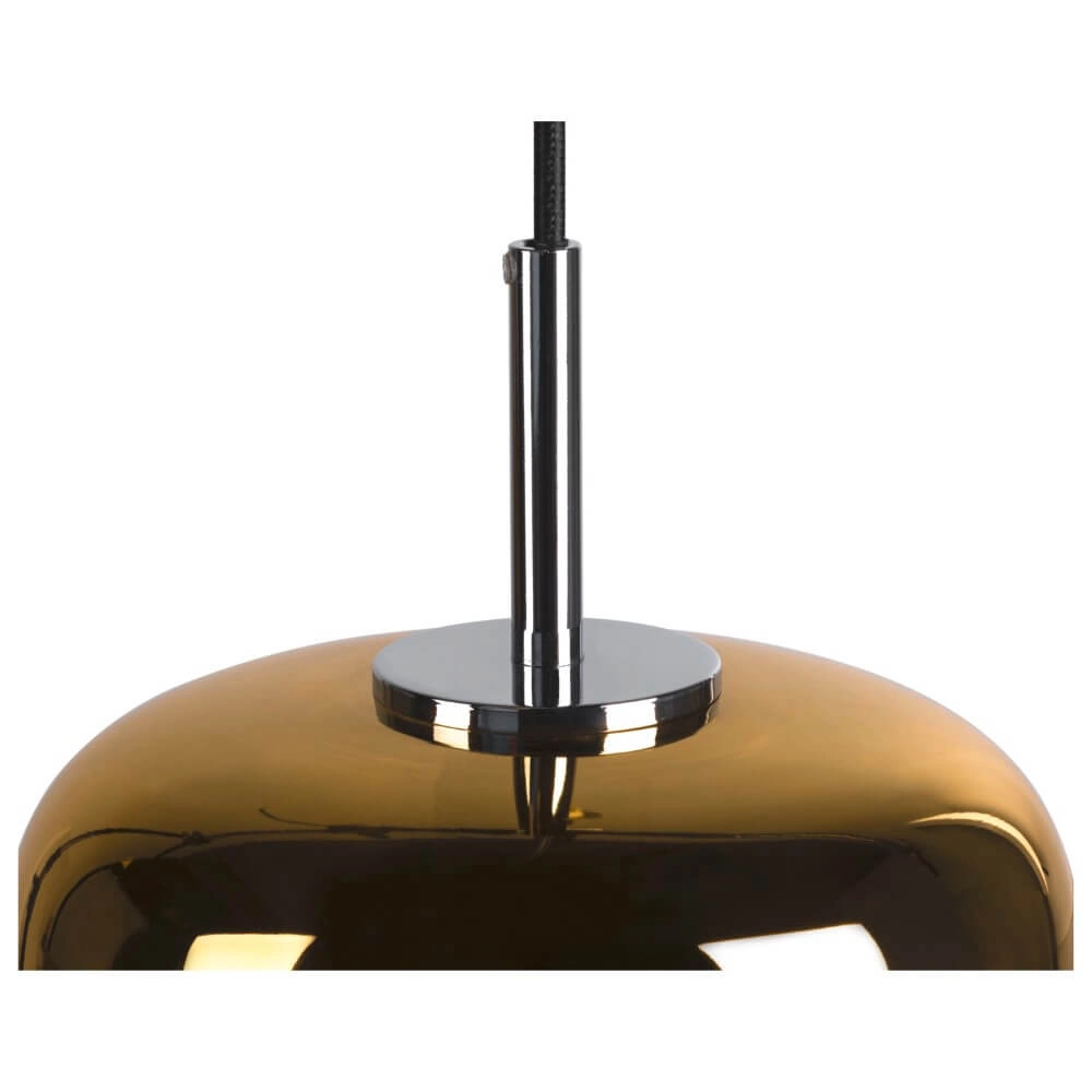 Glass pendant lamp Pantilo gold glass - Ø20cm SLV 4024163266451