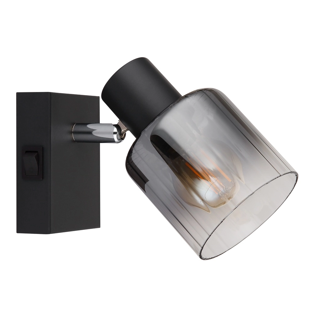 Black wall lamp Jack Black Globo 9007371513833