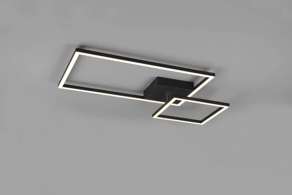 Ceiling lamp Padella 63cm black Trio 4017807512304