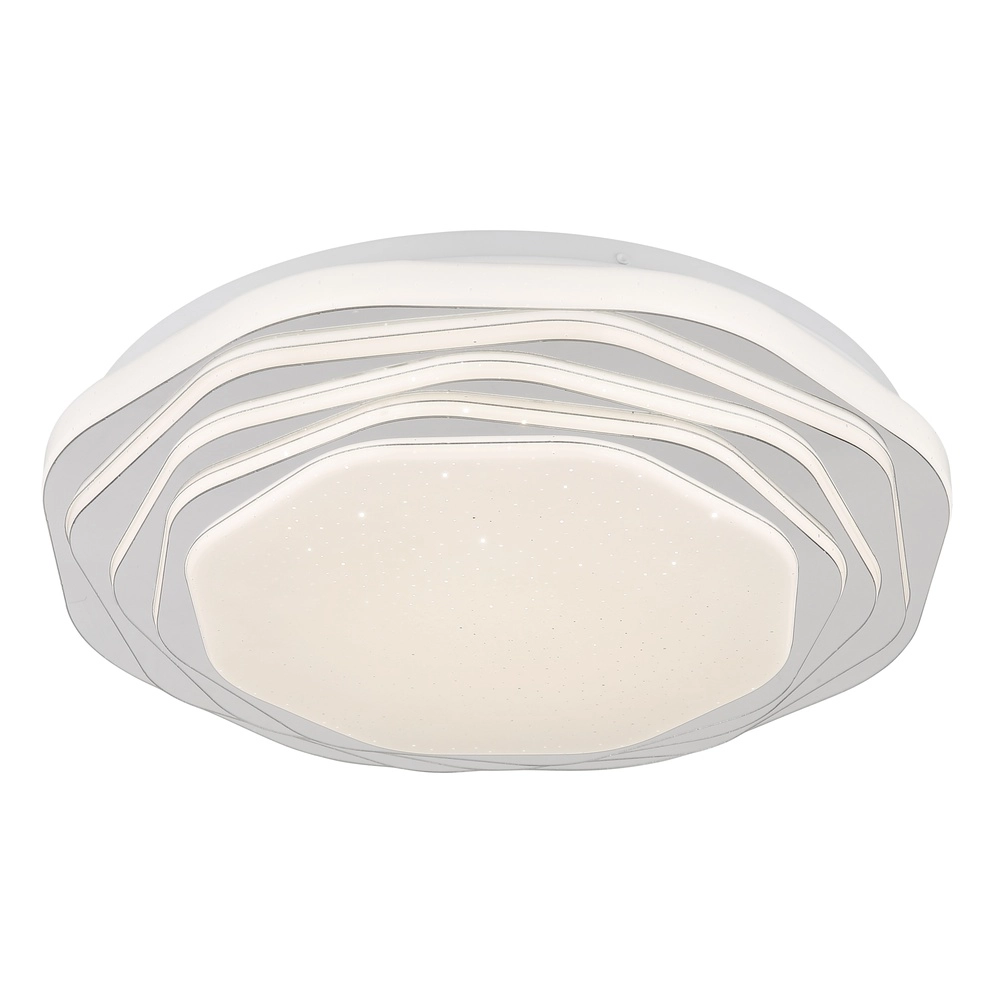 Design ceiling lamp Flordelis white Ø 38cm Globo 9007371507702