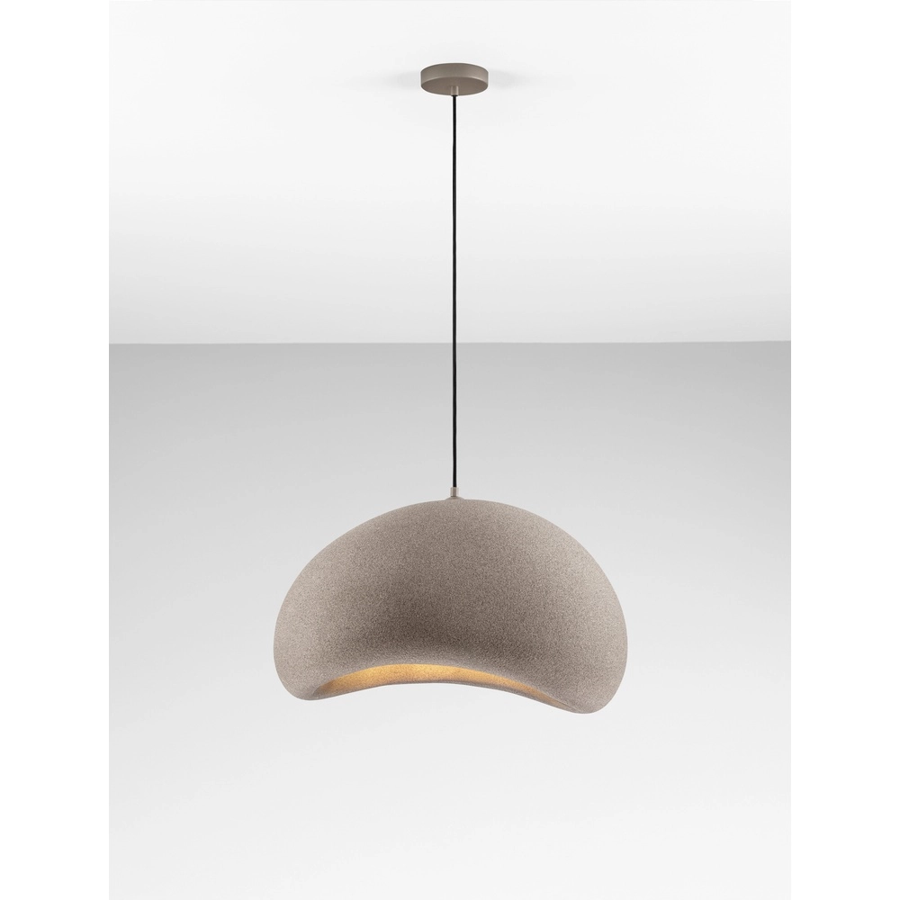 Natural pendant lamp Aere brown 60cm Lyora 5212017476746