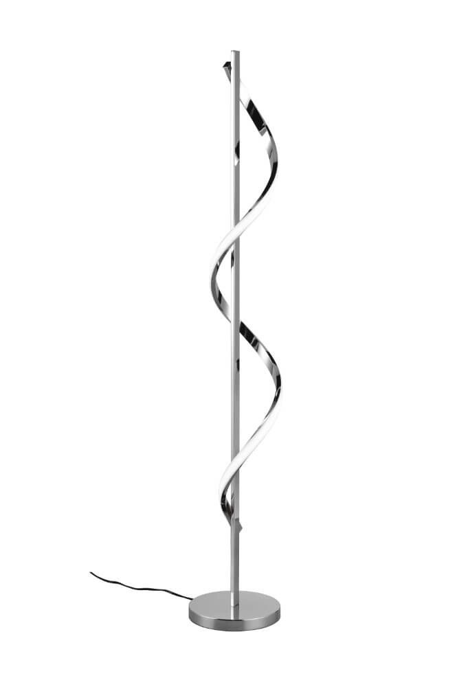 Standing floor lamp Isabel 120cm high chrome Trio 4017807561579