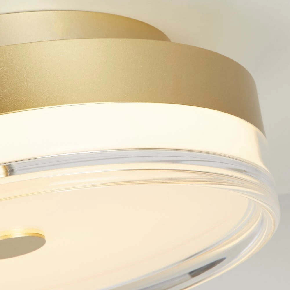 Ceiling lamp Cyprus Ø 30cm gold Searchlight 5053423273747