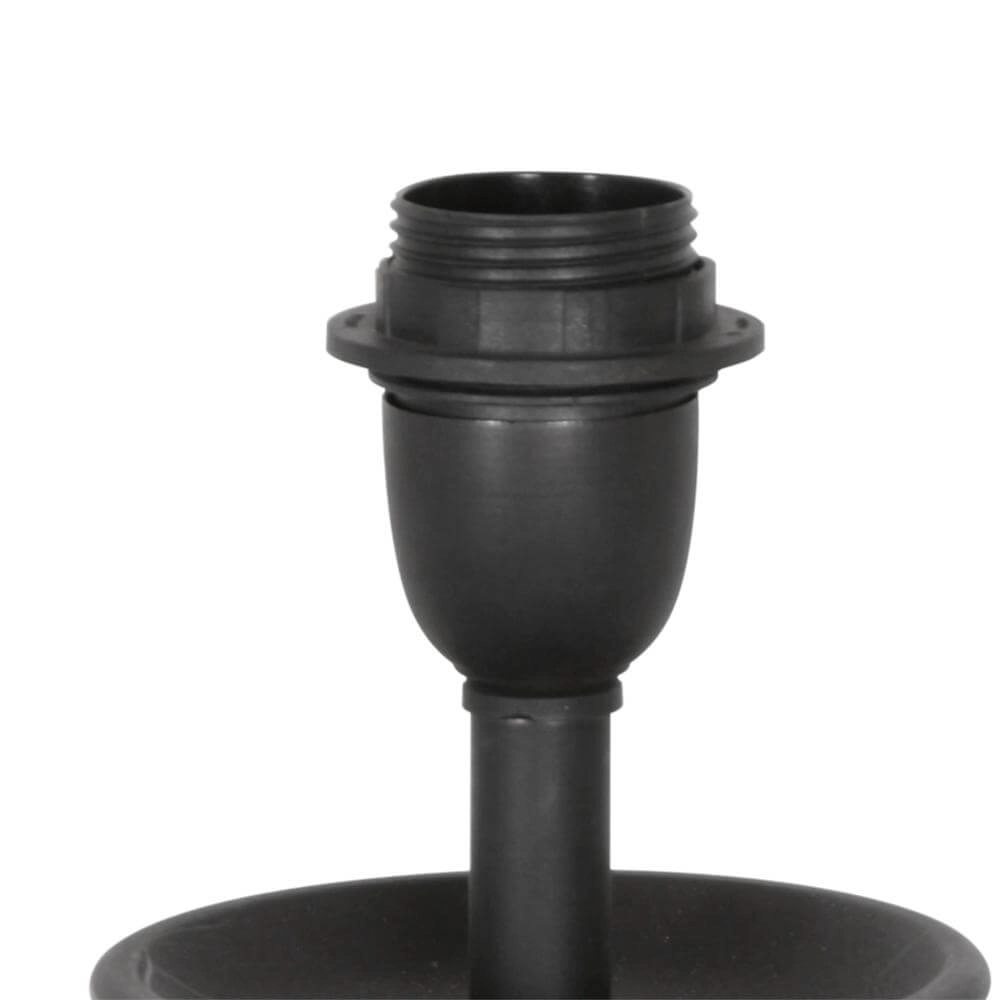 Table lamp Lyons black with bamboo shade Steinhauer 8712746172485