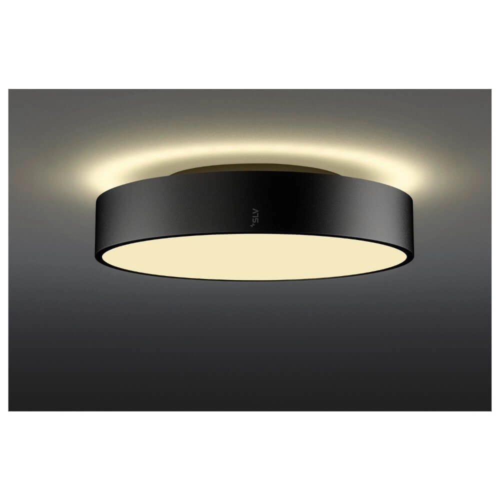 Ceiling lamp / Pendant lamp Medo Pro 40 black - CCT - 110g - Ø 38cm SLV 4024163276917
