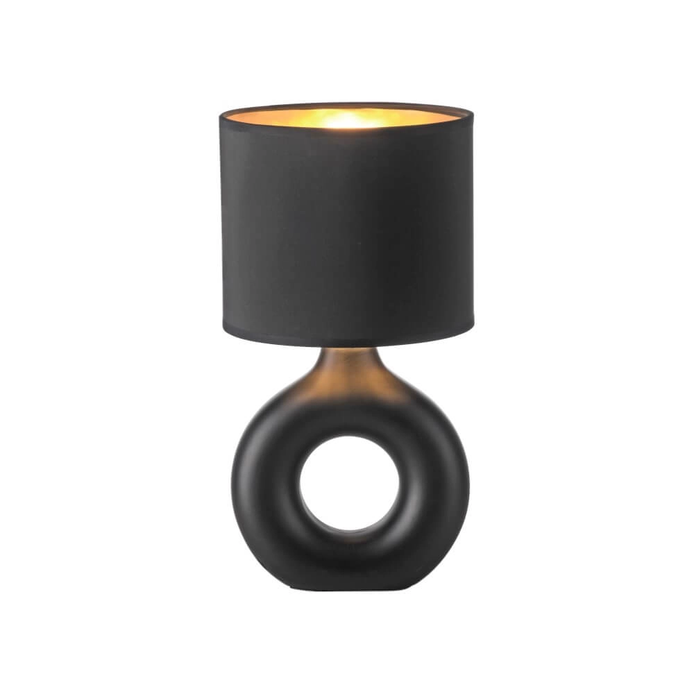 Table lamp Carara black Just Light 4043689004842