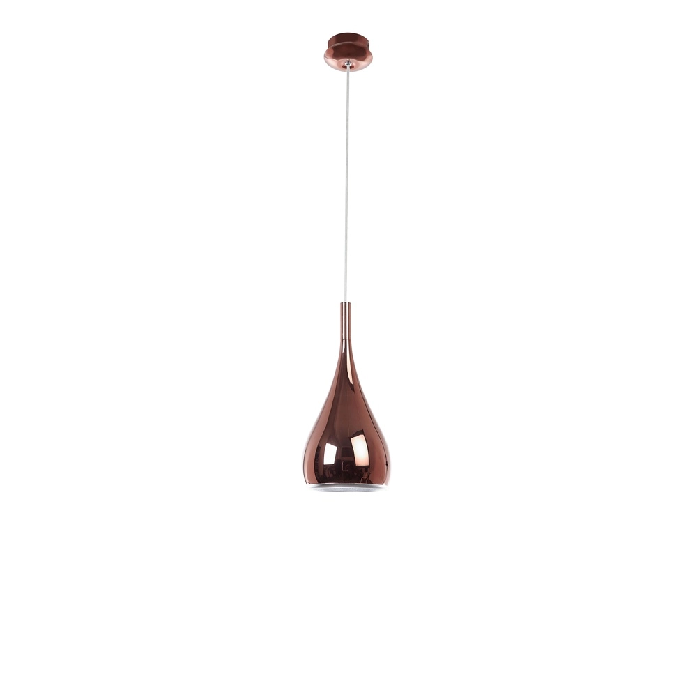 Design pendant lamp Cioto Ø 16cm rose gold Lyora 5212017403476