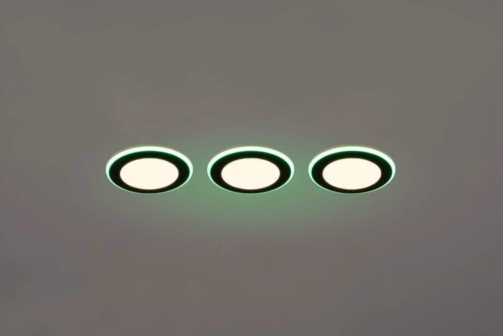 Black recessed spotlights Argus set of 3 Trio 4017807574517