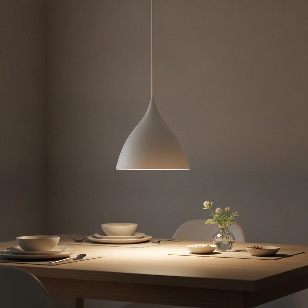 Design pendant lamp Syntopia white