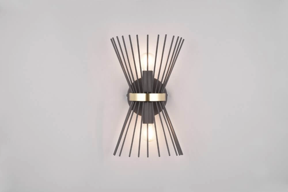 Design wall lamp Rod black Trio 4017807576795