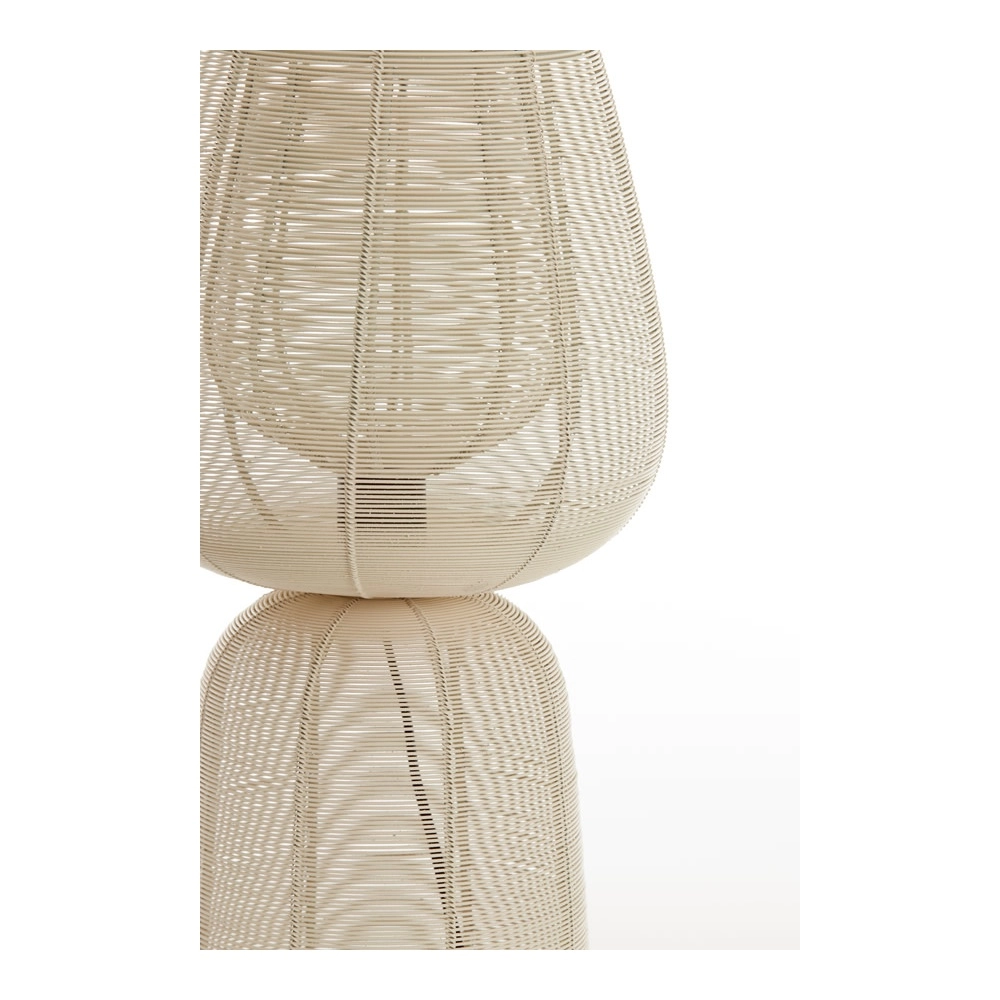 Table lamp Aboso white Ø 24cm Light & Living 8717807701598