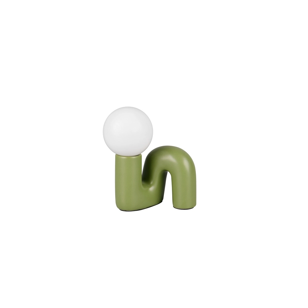 Table lamp Quinn Green Trio 4017807682281