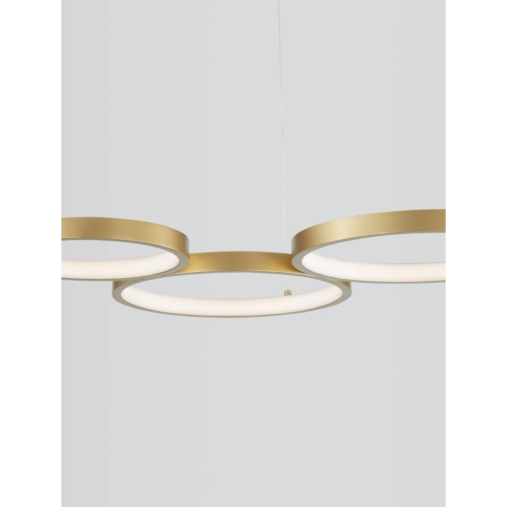 Modern pendant lamp Magnus gold 55cm Lyora 5212017433176