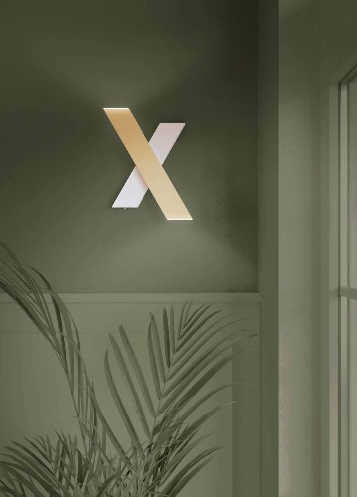 LED wall lamp Brezzara gold Stars of Light 9008606243341
