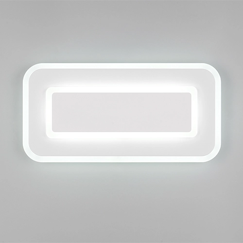 Modern ceiling lamp Riva white 40cm Trio 4017807682939