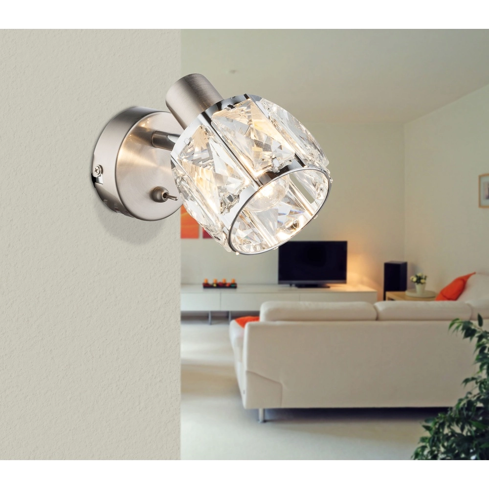 Wall lamp Kris nickel Globo 9007371357253