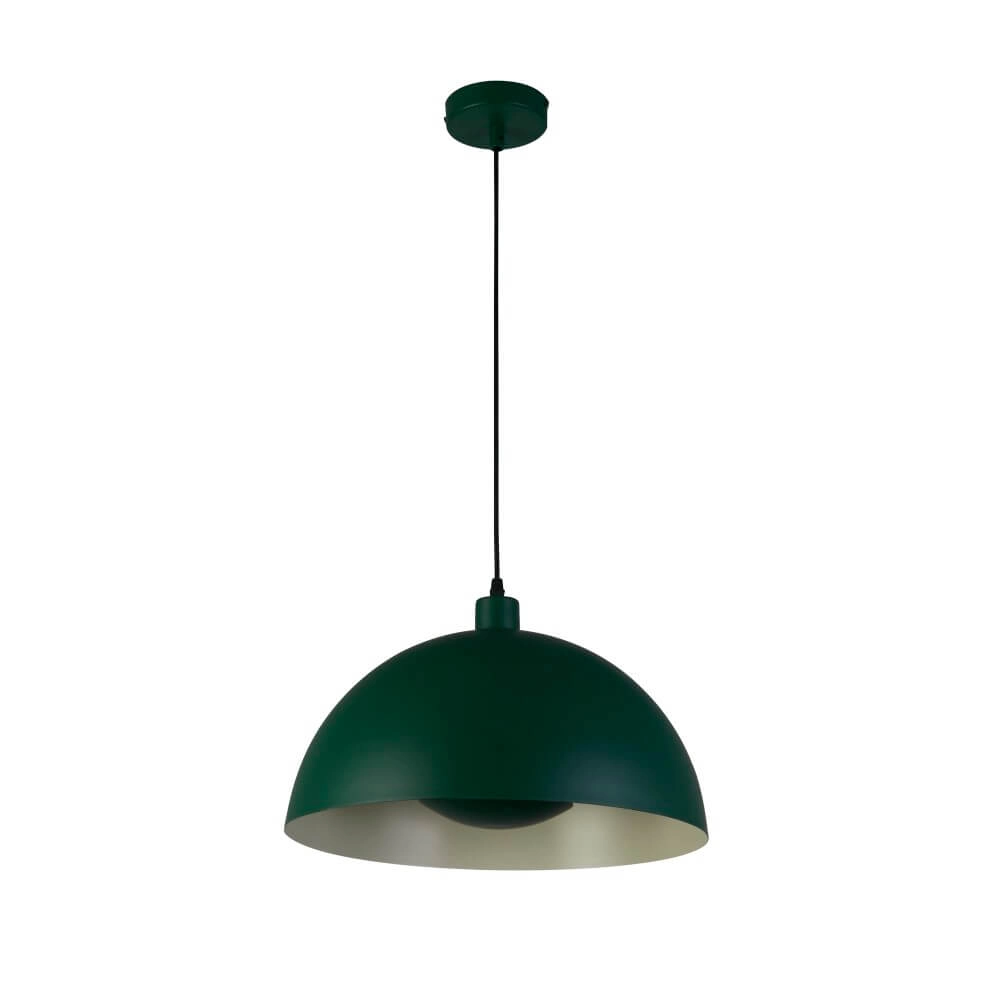 Green pendant lamp Mars Shade 20cm high Searchlight 5053423274270