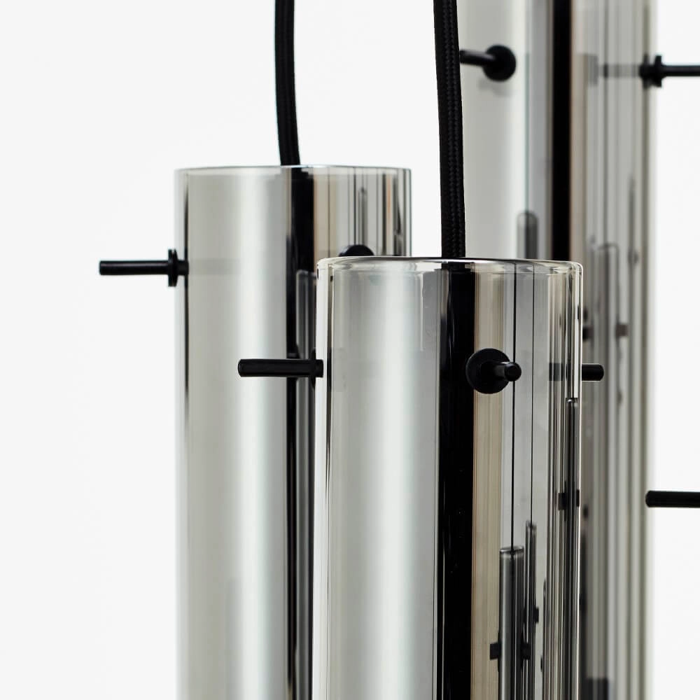 14-light pendant lamp Glasini Ø 52cm Brilliant 4004353429590