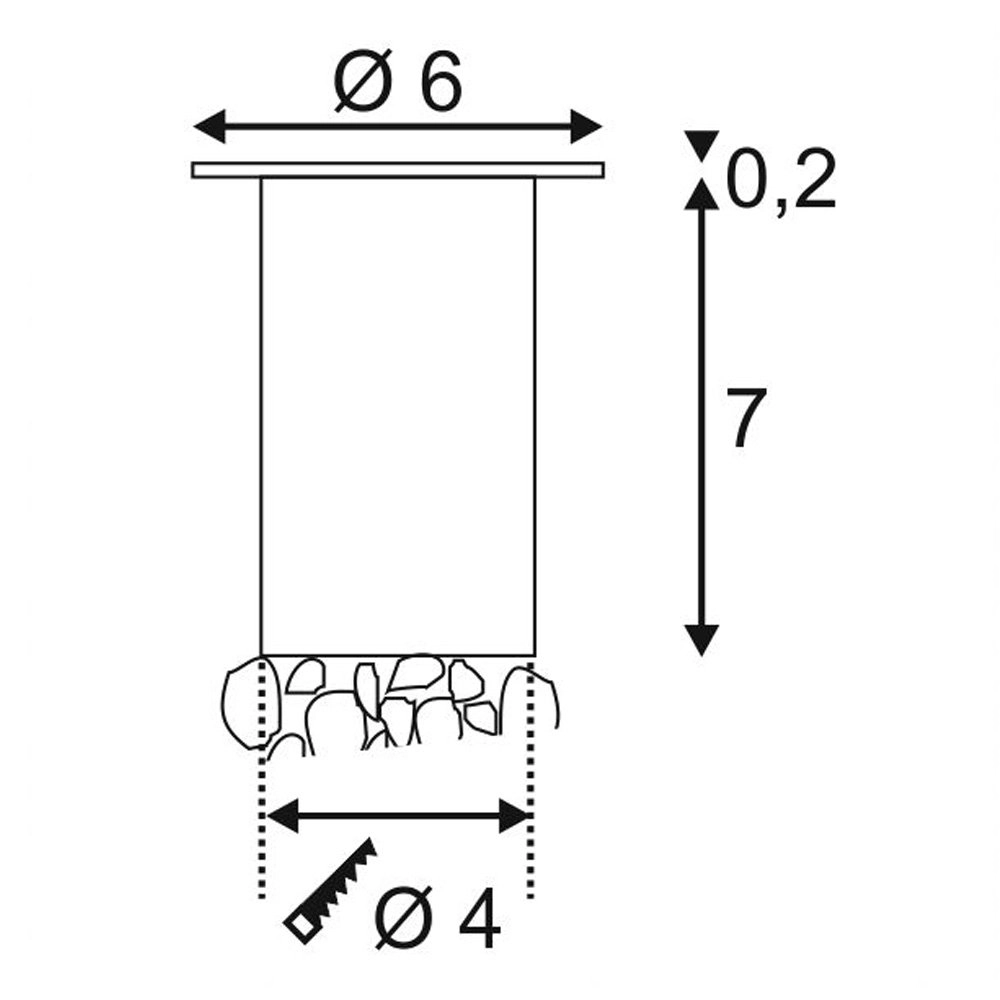 Ground spot Trail-Lite SLV 4024163119290