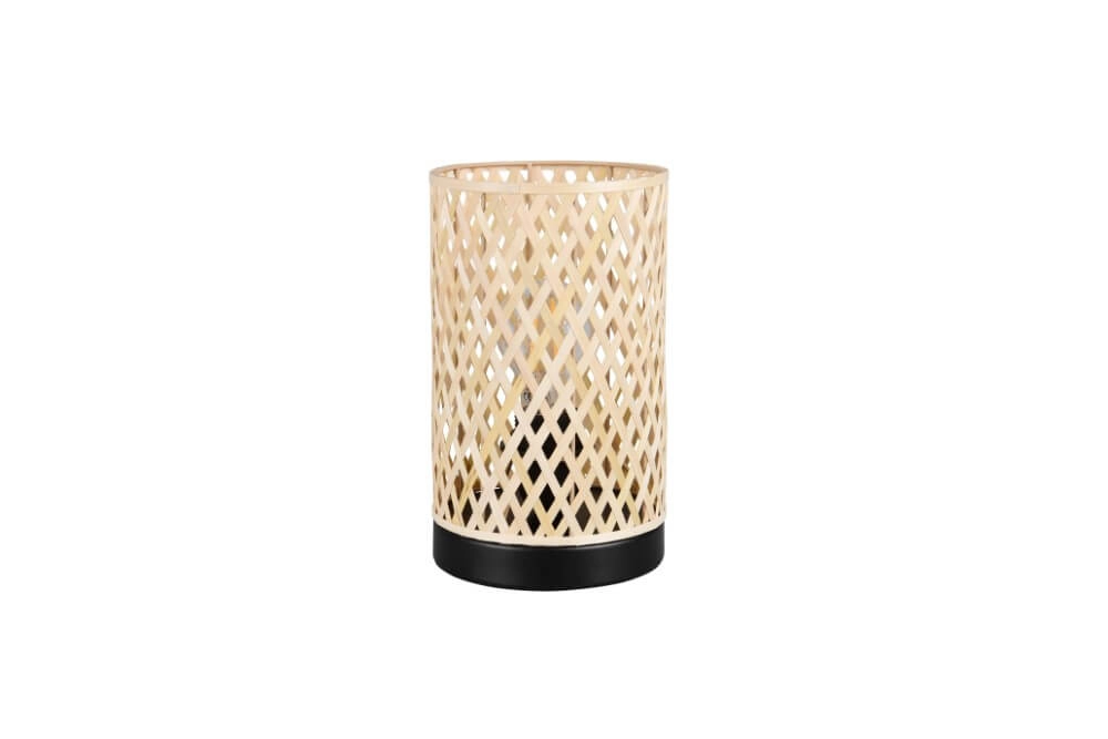 Cream table lamp Laurent with black Ø 14cm Trio 4017807637595