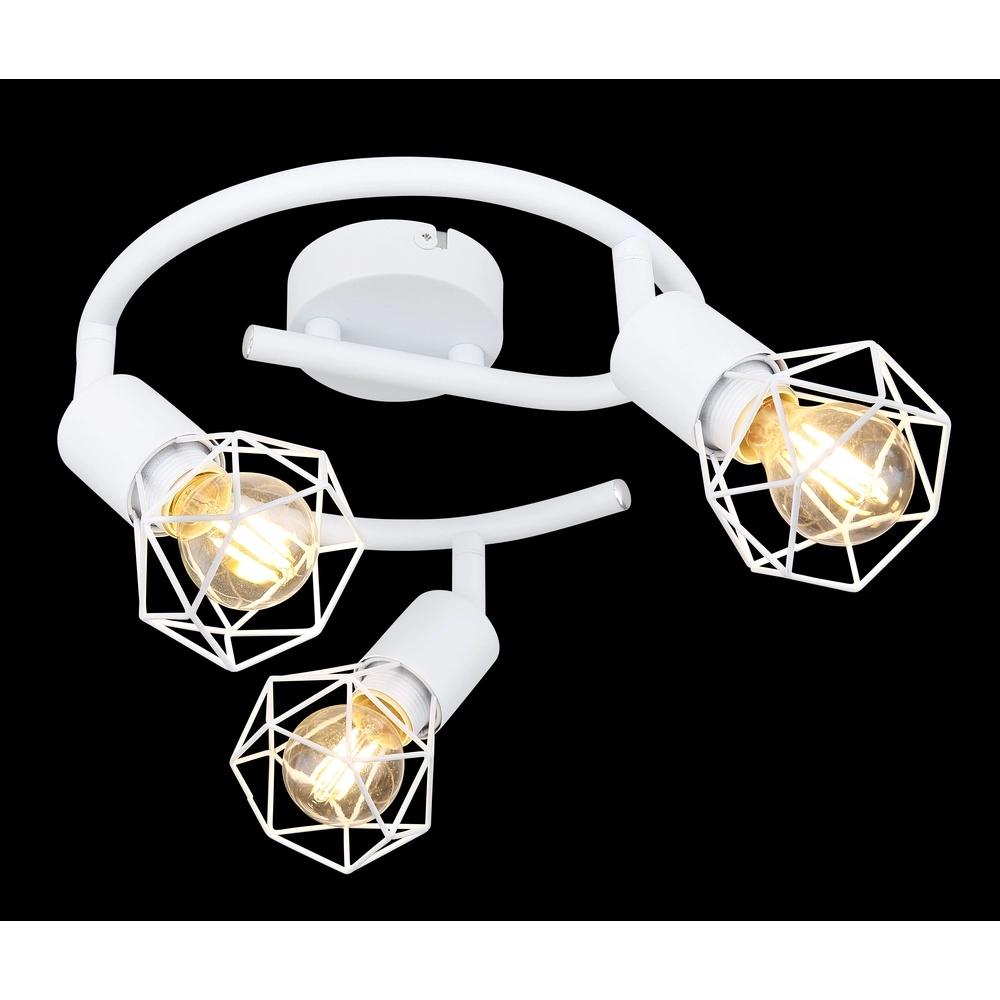 Ceiling lamp Xara I 3-light white Globo 9007371400997