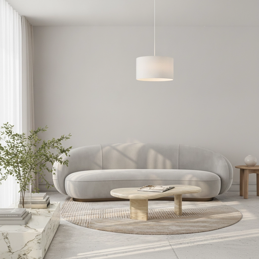 Pendant lamp Syrin white Lyora 5212017493583