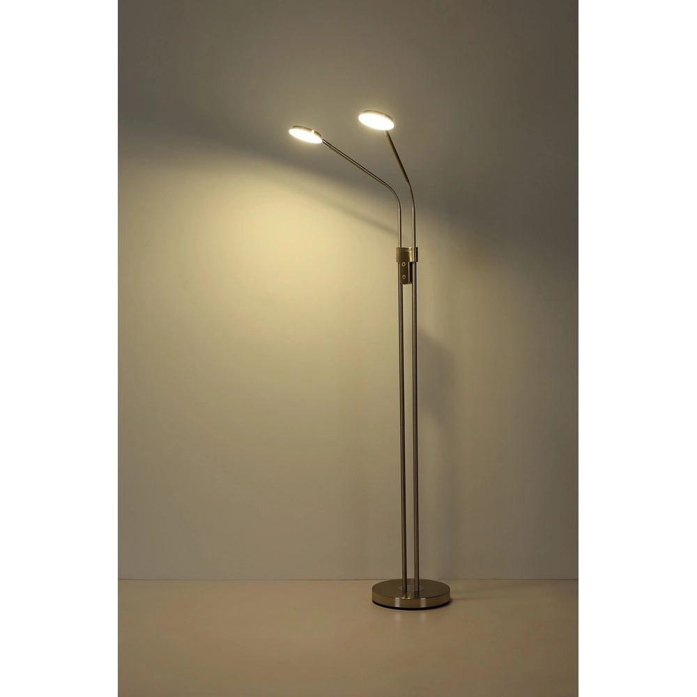 Double reading lamp Silvio nickel Globo 9007371592364