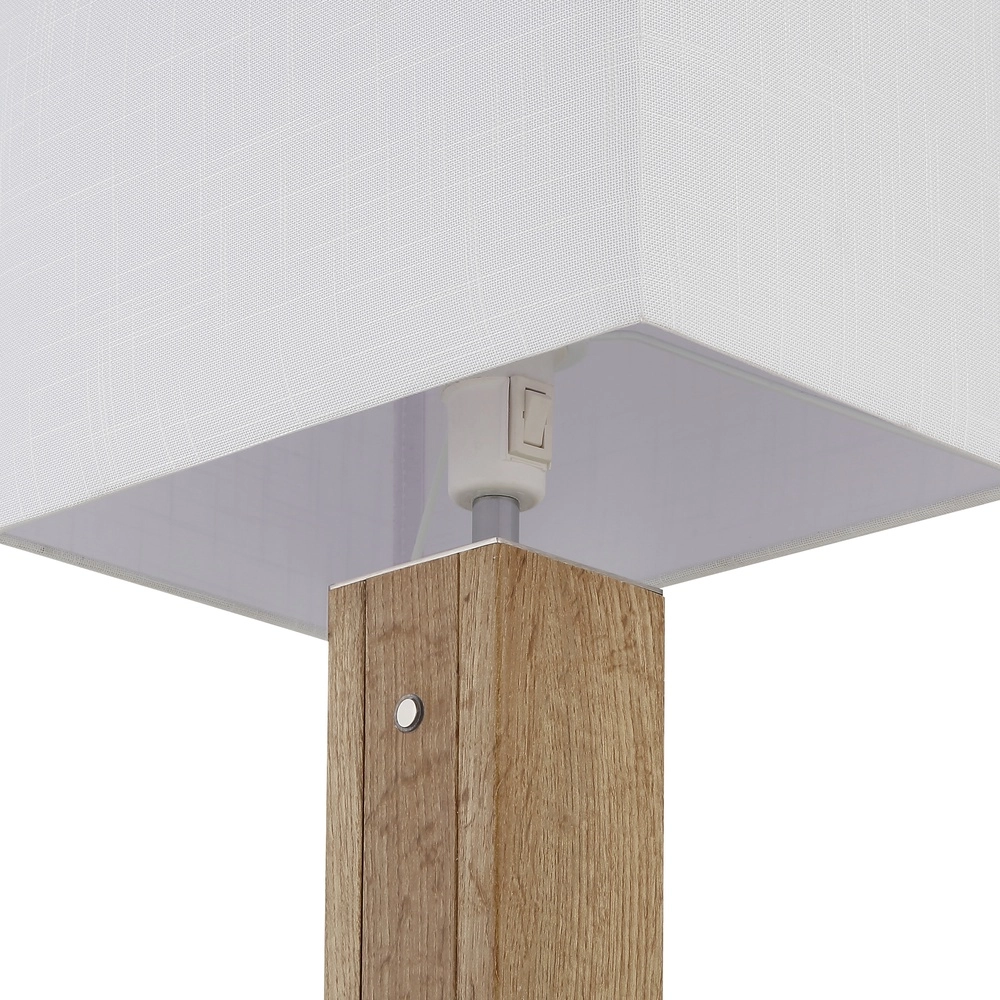 Wooden table lamp Forest with hood Globo 9007371592333