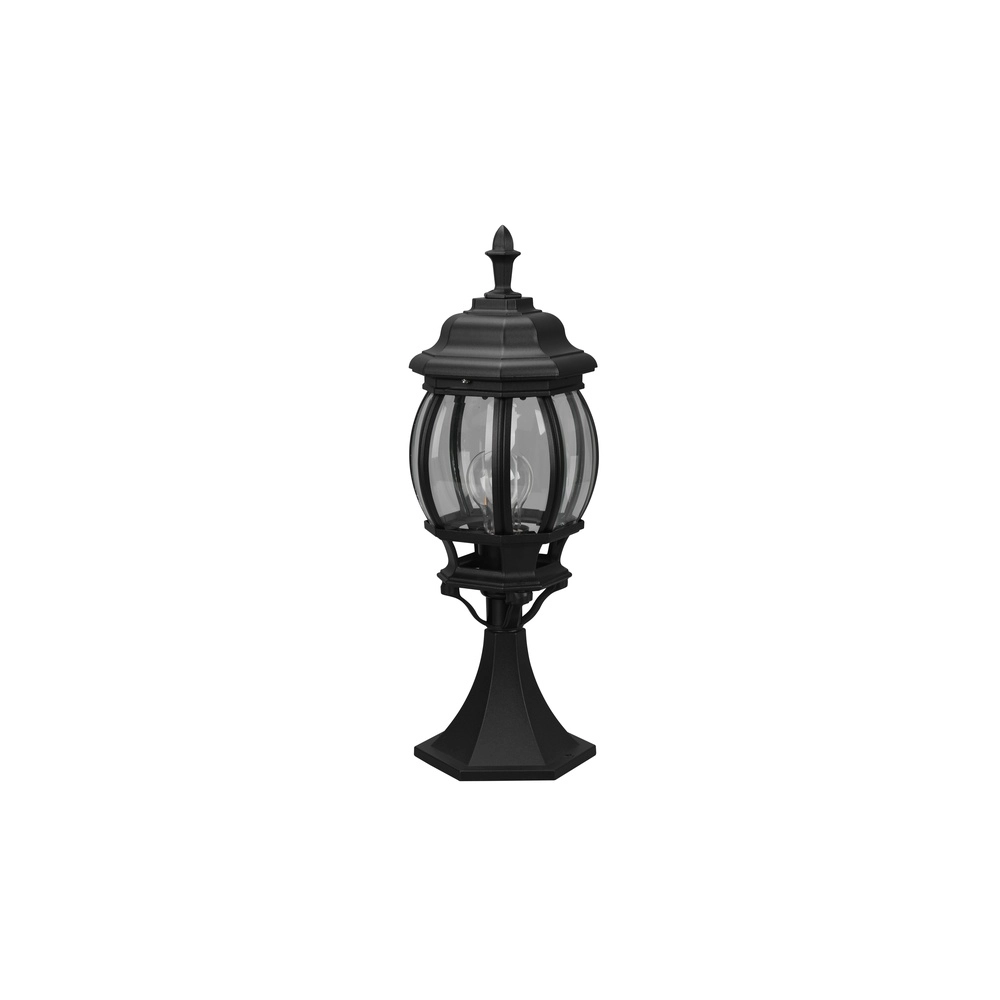 Pedestal lamp Elvo black Trio 4017807543827