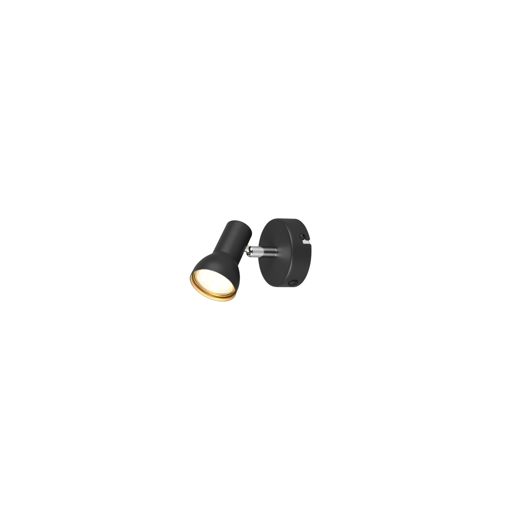 Wall spotlight Cantar black single