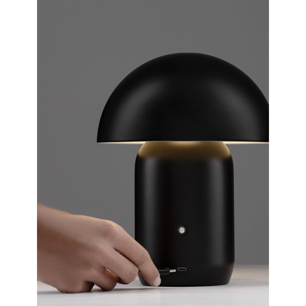 Design table lamp Pois Rechargeable Black Lyora 5212017472083